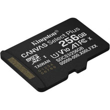-1-Tarjeta de Memoria Kingston CANVAS Select Plus 256GB microSD XC/ Clase 10/ 150MBs-1