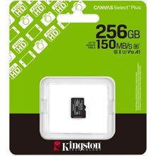 -2-Tarjeta de Memoria Kingston CANVAS Select Plus 256GB microSD XC/ Clase 10/ 150MBs-2