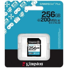 -2-Tarjeta de Memoria Kingston CANVAS Go! Plus 256GB SD XC/ Clase 10/ 200MBs-2