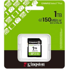 -2-Tarjeta de Memoria Kingston CANVAS Select Plus 1TB SD XC/ Clase 10/ 150MBs-2