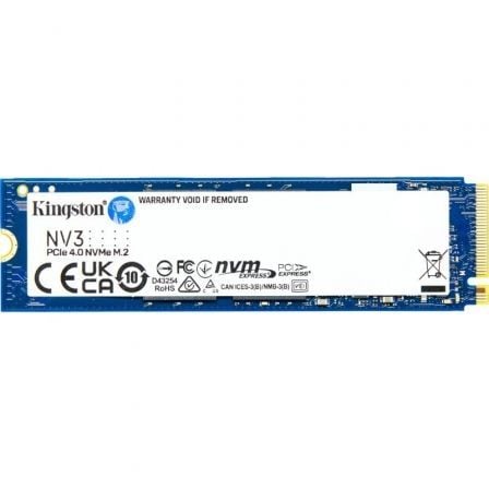 --Disco SSD Kingston NV3 500GB/ M.2 2280 PCIe Gen4-