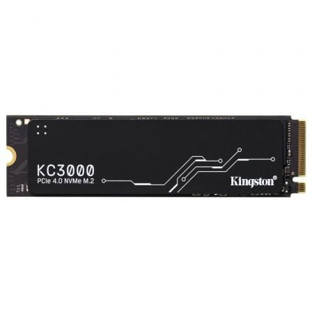 --Disco SSD Kingston KC3000 4TB/ M.2 2280 PCIe Gen4/ con Difusor de Calor/ Full Capacity-