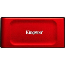 -1-Disco Externo SSD Kingston XS1000 1TB/ USB 3.2/ Rojo-1