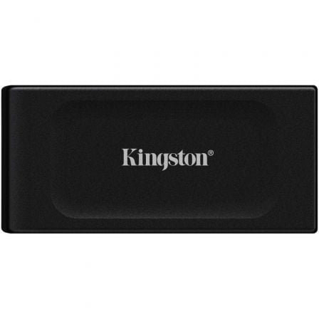 --Disco Externo SSD Kingston XS1000 2TB/ USB 3.2/ Negro-