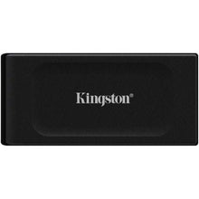 --Disco Externo SSD Kingston XS1000 2TB/ USB 3.2/ Negro-