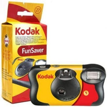 -2-Cámara Desechable Kodak FunSaver 27/ 27 Exposiciones/ Amarilla y Roja-2