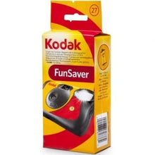 -3-Cámara Desechable Kodak FunSaver 27/ 27 Exposiciones/ Amarilla y Roja-3