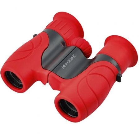 --Prismáticos Kodak BCS100/ Zoom 8X/ 21mm/ Rojos-