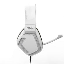 -2-Auriculares Gaming con Micrófono Krom Kopa Pro/ Jack 3.5/ Blancos-2