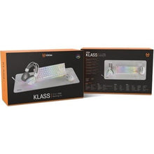 -4-Pack Gaming Krom Klass/ Teclado RGB + Ratón Óptico RGB + Alfombrilla + Auriculares RGB-4