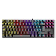 --Teclado Gaming Mecánico Krom Kasic TKL/ Negro-