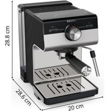 -2-Cafetera Expreso Krups Authentic+ XP384E10/ 1450W/ 15 Bares/ Plateada-2