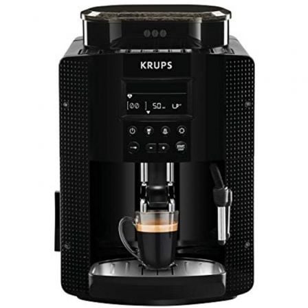 --Cafetera Expreso Krups Essential Pisa EA81P070/ 1450W/ 15 Bares/ Negra-