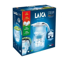 -2-Pack Jarra Filtrante Laica Stream Line/ 2.3L/ Blanca/ Jarra + 3 Filtros BI-FLUX-2