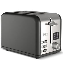 -1-Tostador Laica HI1000L/ 880W/ Negro y Plata-1