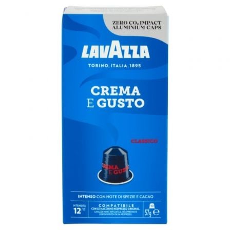 --Cápsula Lavazza Crema e Gusto Clásico para cafeteras Nespresso/ Caja de 10-