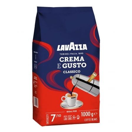 --Café en Grano Lavazza Crema e Gusto Clásico/ 1Kg-