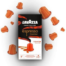 -1-Cápsula Lavazza Espresso Gourmet Caramel para cafeteras Nespresso/ Caja de 10-1