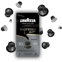 -1-Cápsula Lavazza Espresso Maestro Ristretto para cafeteras Nespresso/ Caja de 30-1