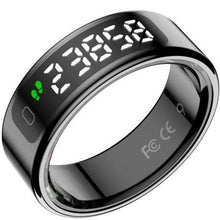 -1-Anillo Inteligente Leotec Kör Mau Smart Ring Talla 8/ Ø18.3mm/ Notificaciones/ Frecuencia Cardíaca/ Negro-1