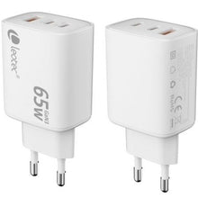 -1-Cargador de Pared GaN Leotec LECSPH65W3W2/ 2xUSB Tipo-C/ 1xUSB/ 65W-1