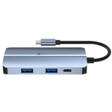-3-Docking USB Tipo-C Leotec LEDS04/ 2xUSB/ 1xUSB Tipo-C/ 1xUSB Tipo-C PD/ 1xHDMI 4K/ 1xVGA/ 1xAudio/ Azul-3