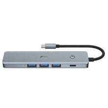 -2-Docking USB Tipo-C Leotec LEDS05/ 3xUSB/ 1xUSB Tipo-C PD/ 1xHDMI 4K/ Gris-2