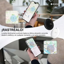 -2-Localizador Leotec EasyTag Dual/ Blanco/ Incluye Llavero Negro-2