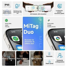 -3-Localizador Leotec EasyTag Dual/ Blanco/ Incluye Llavero Marrón-3