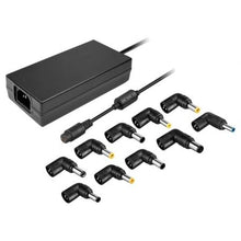 --Cargador de Portátil Leotec Notebook/ 120W/ Automático/ 10 Conectores/ Voltaje 12-20V-