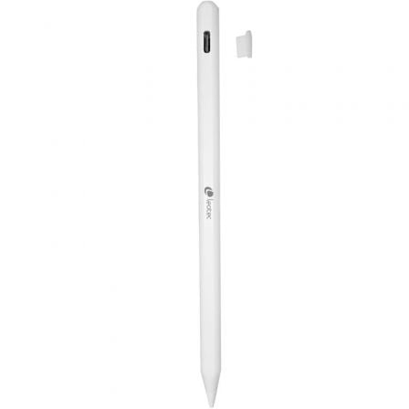 --Lápiz Electrónico Leotec LESTP06W Stylus ePen UltraTouch para iPad 2018 o superior/ Blanco-