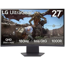 --Monitor Gaming Curvo LG UltraGear 27GS60QC-B 27