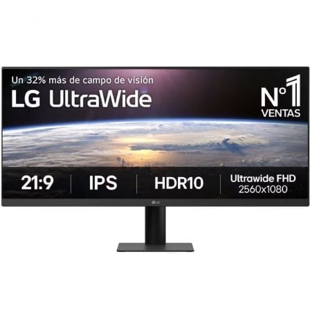 --Monitor Profesional Ultrapanorámico LG UltraWide 34U511A-B 34