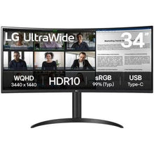 -1-Monitor Profesional Ultrapanorámico Curvo LG 34WR55QK-B 34