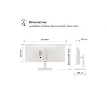 -3-Monitor Profesional Ultrapanorámico Curvo LG UltraWide 38WR85QC-W 37.5