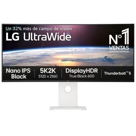 --Monitor Gaming Ultraparonámico Curvo LG UltraGear 40U990A-W 40