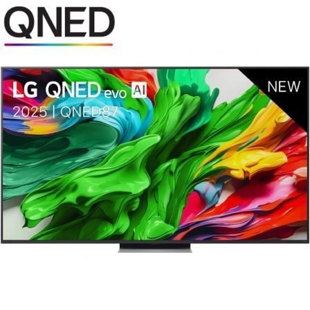 --Televisor LG QNED Evo 65QNED87A6B 65