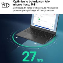-1-Portátil LG Gram 15ZD80T-G.AX55B Ryzen AI 5-340/ 16GB/ 512GB SSD/ 15.6