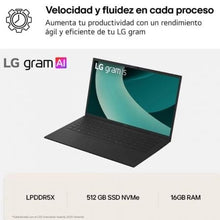 -2-Portátil LG Gram 15ZD80T-G.AX55B Ryzen AI 5-340/ 16GB/ 512GB SSD/ 15.6
