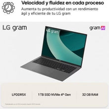 -1-Portátil LG Gram 16Z90TL-G.AU88B Intel Core Ultra 7-258V/ 32GB/ 1TB SSD/ 16