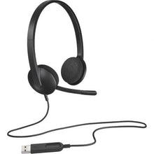 -1-Auriculares Logitech H340/ con Micrófono/ USB/ Negros-1