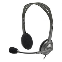 --Auriculares Logitech H111/ con Micrófono/ Jack 3.5/ Negros-