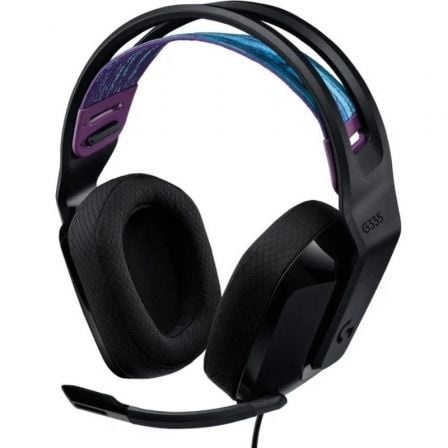 --Auriculares Gaming con Micrófono Logitech G335/ Jack 3.5/ Negros-