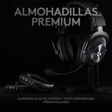 -4-Auriculares Gaming con Micrófono Logitech G Pro X/ Jack 3.5/ USB/ Negros-4
