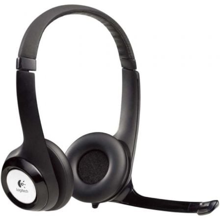 --Auriculares Logitech H390/ con Micrófono/ USB/ Negros-