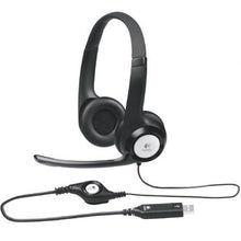 -1-Auriculares Logitech H390/ con Micrófono/ USB/ Negros-1