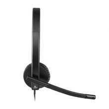 -2-Auricular Logitech H570E/ con Micrófono/ USB/ Negro-2