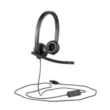 -1-Auriculares Logitech H570E/ con Micrófono/ USB/ Negros-1