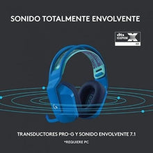 -3-Auriculares Gaming Inalámbricos con Micrófono Logitech G733/ Azules-3