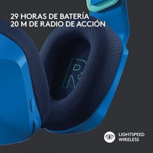 -4-Auriculares Gaming Inalámbricos con Micrófono Logitech G733/ Azules-4